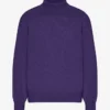 Col roulé en laine mérinos - Violet ultra