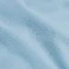 Débardeur bio à côtes pour femme - Bleu bord de mer
