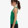 Débardeur côtelé bio pour femme - Vert Kelly
