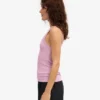 Débardeur en coton bio à côtes pour femme - Fleur de cerisier