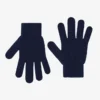 Gants en laine mérinos - Bleu marine