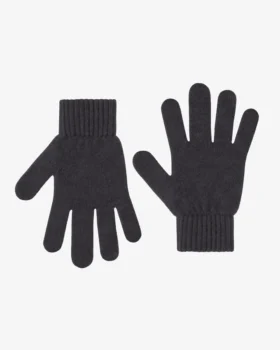 Gants en laine mérinos - Gris lave
