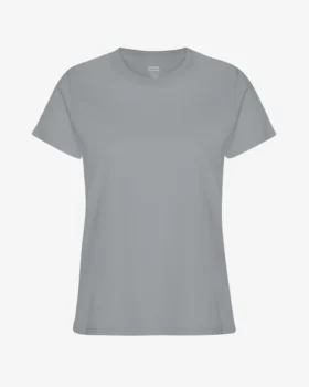 Light Organic Tee en coton bio pour femme - Bleu acier