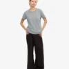 Light Organic Tee en coton bio pour femme - Bleu acier