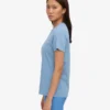 Light Organic Tee en coton bio pour femme - Bleu bord de mer