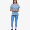 Light Organic Tee en coton bio pour femme - Bleu bord de mer