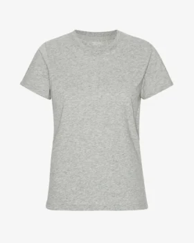 Light Organic Tee en coton bio pour femme - Gris chiné