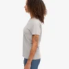Light Organic Tee en coton bio pour femme - Gris chiné