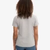 Light Organic Tee en coton bio pour femme - Gris chiné