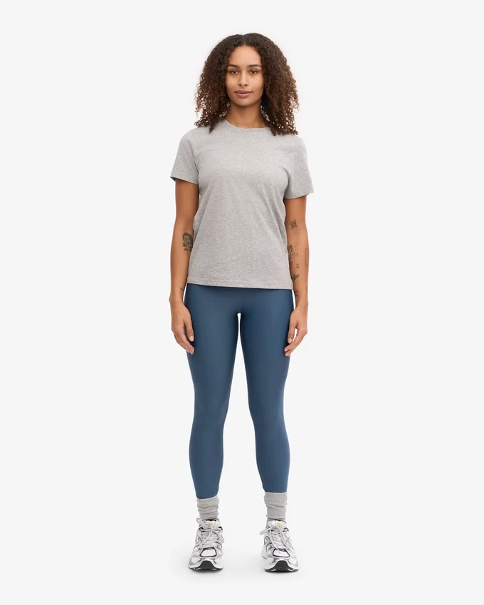 Light Organic Tee en coton bio pour femme - Gris chiné
