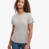 Light Organic Tee en coton bio pour femme - Gris chiné