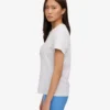 Light Organic Tee en coton bio pour femme - Mélange neige