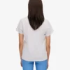 Light Organic Tee en coton bio pour femme - Mélange neige