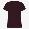 Light Organic Tee en coton bio pour femme - Rouge sang de bœuf