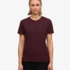 Light Organic Tee en coton bio pour femme - Rouge sang de bœuf