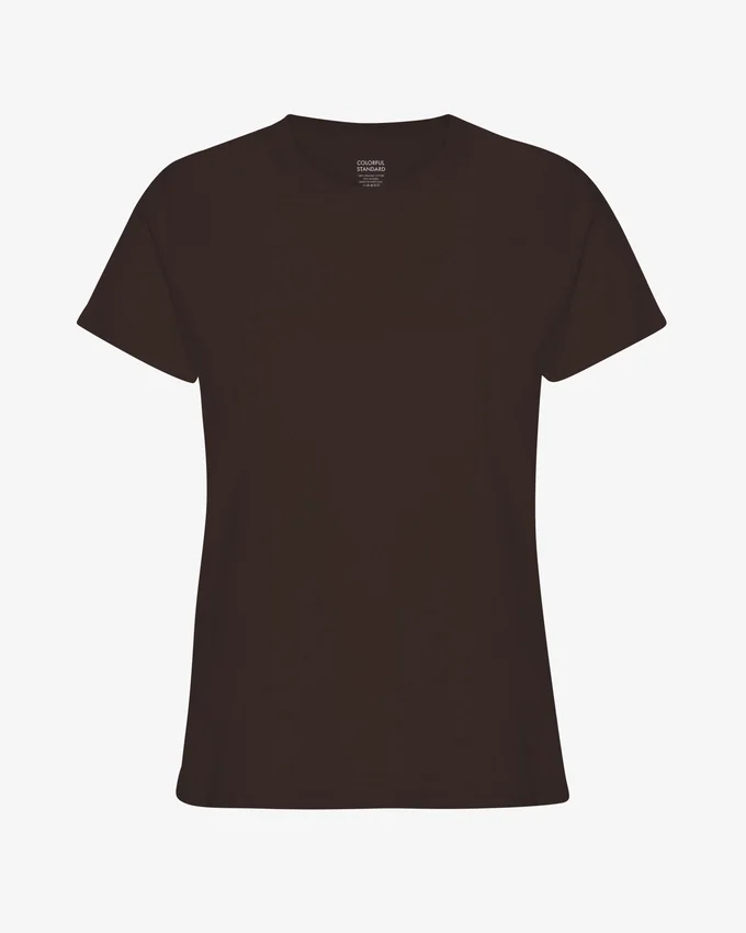 Light Organic Tee femme - Marron café