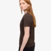Light Organic Tee femme - Marron café