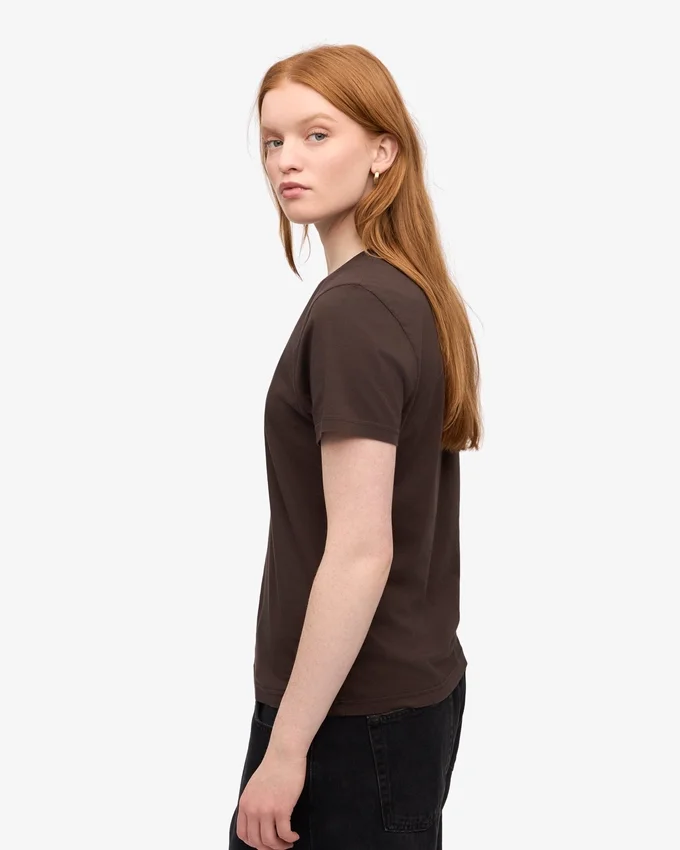 Light Organic Tee femme - Marron café