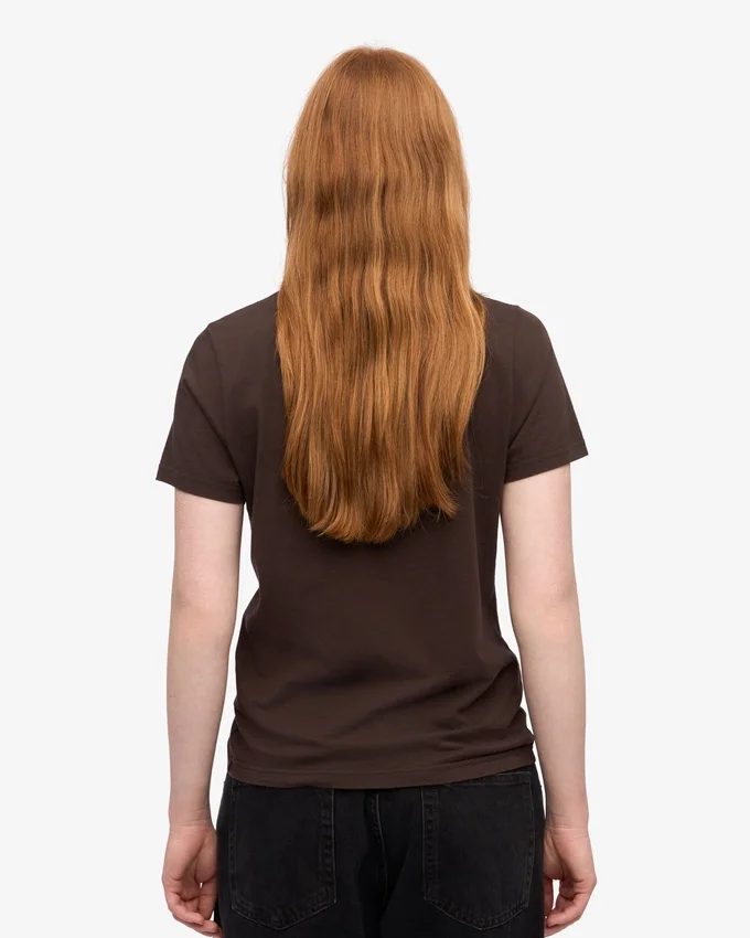 Light Organic Tee femme - Marron café