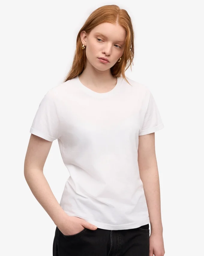 Light Organic Tee pour femme - Blanc optique
