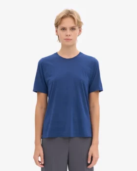 Light Organic Tee pour femme – Bleu marine