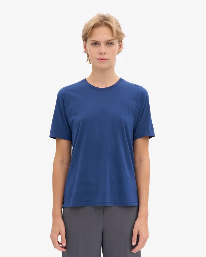Light Organic Tee pour femme - Bleu marine