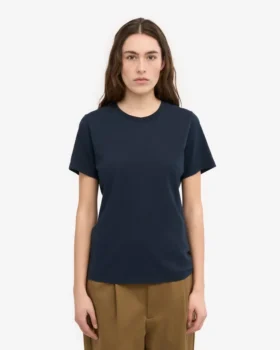 Light Organic Tee pour femme – Bleu marine