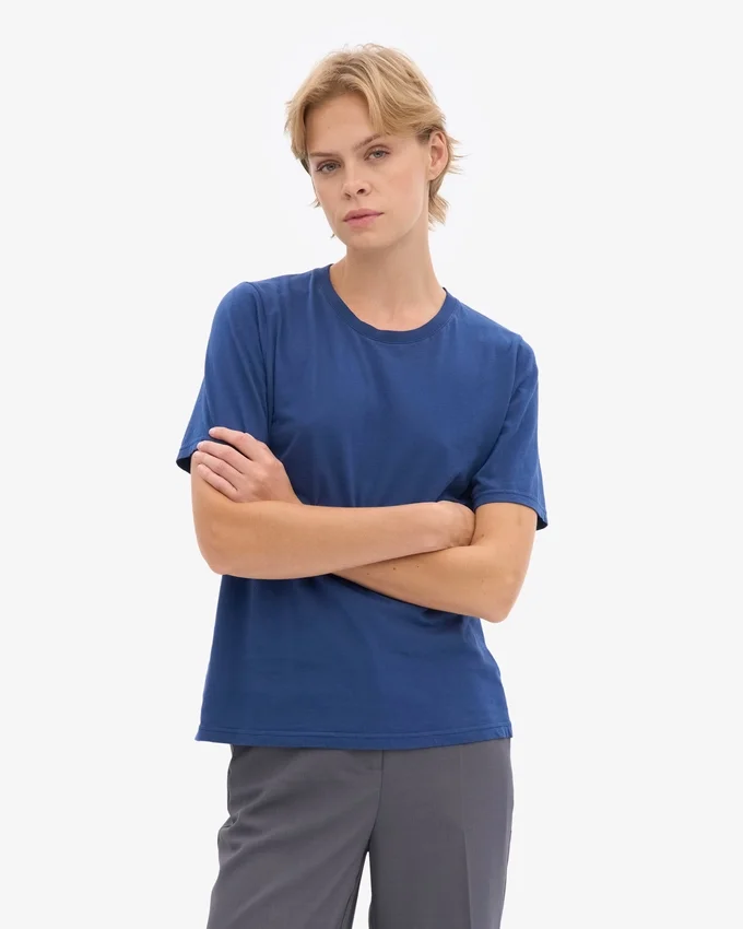 Light Organic Tee pour femme - Bleu marine