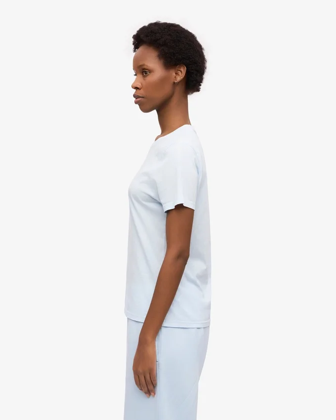 Light Organic Tee pour femme - Bleu polaire