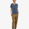 Light Organic Tee pour femme - Bleu pétrole