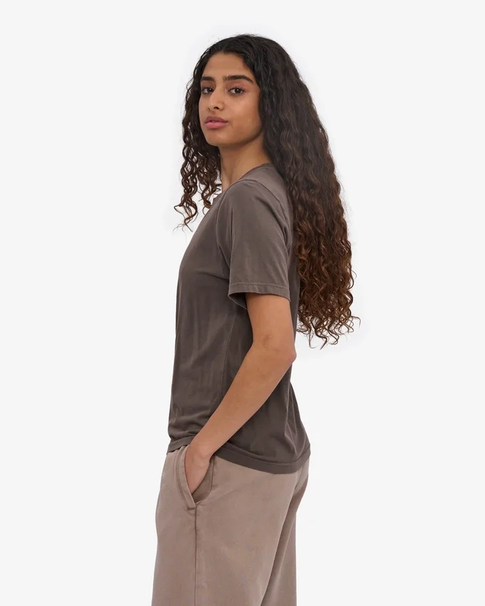 Light Organic Tee pour femme - Boue délavée
