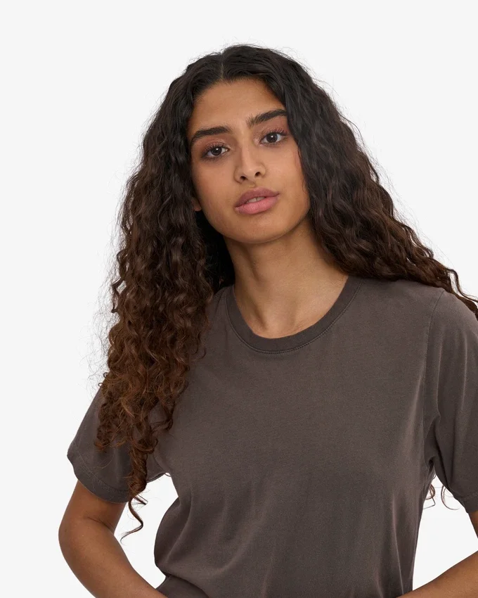 Light Organic Tee pour femme - Boue délavée