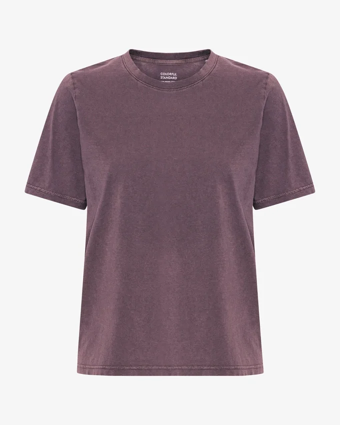 Light Organic Tee pour femme - Grape délavé