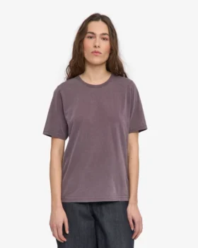 Light Organic Tee pour femme – Grape délavé