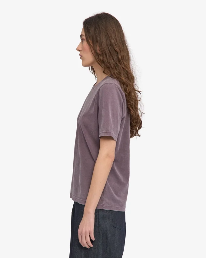 Light Organic Tee pour femme - Grape délavé