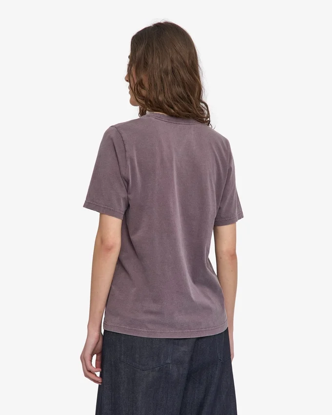 Light Organic Tee pour femme - Grape délavé