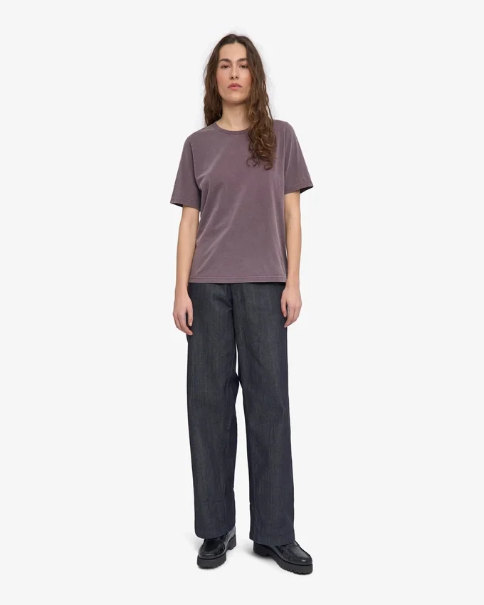 Light Organic Tee pour femme - Grape délavé