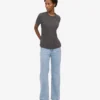 Light Organic Tee pour femme - Gris lave
