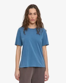 Light Organic Tee pour femme – Indigo délavé
