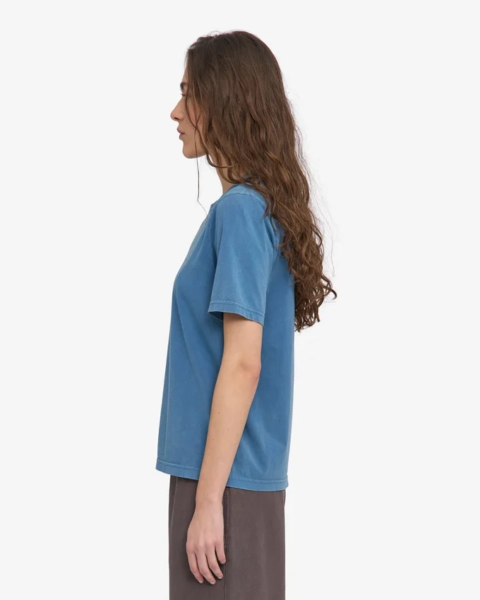 Light Organic Tee pour femme - Indigo délavé