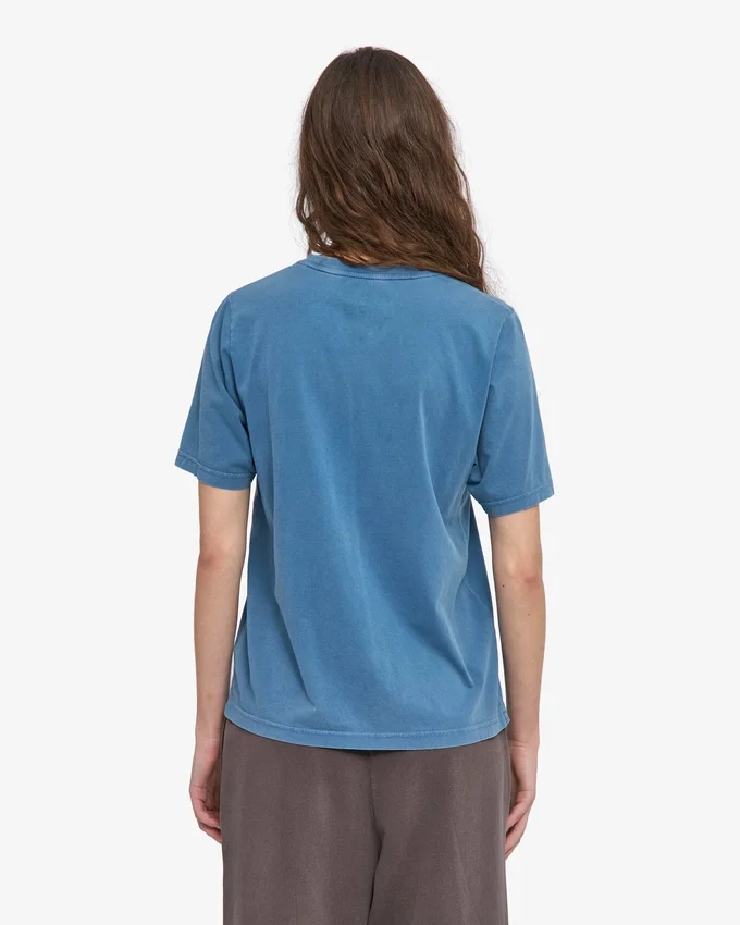 Light Organic Tee pour femme - Indigo délavé