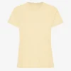 Light Organic Tee pour femme - Jaune pâle