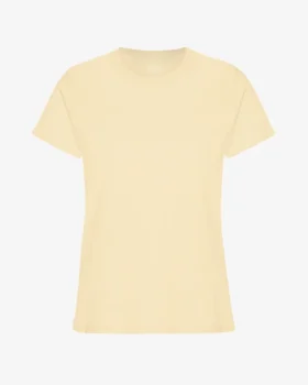 Light Organic Tee pour femme - Jaune pâle