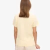 Light Organic Tee pour femme - Jaune pâle