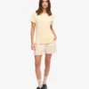 Light Organic Tee pour femme - Jaune pâle