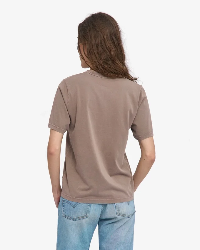 Light Organic Tee pour femme - Kaki délavé