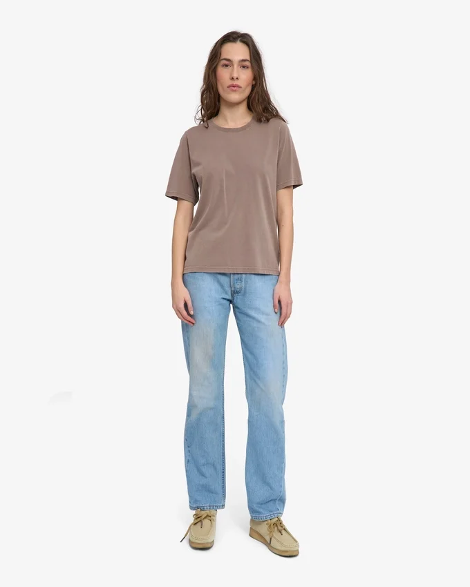 Light Organic Tee pour femme - Kaki délavé