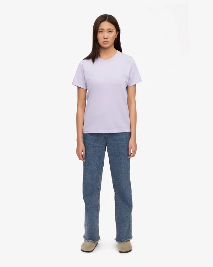 Light Organic Tee pour femme - Lavande pâle