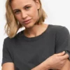 Light Organic Tee pour femme - Noir délavé
