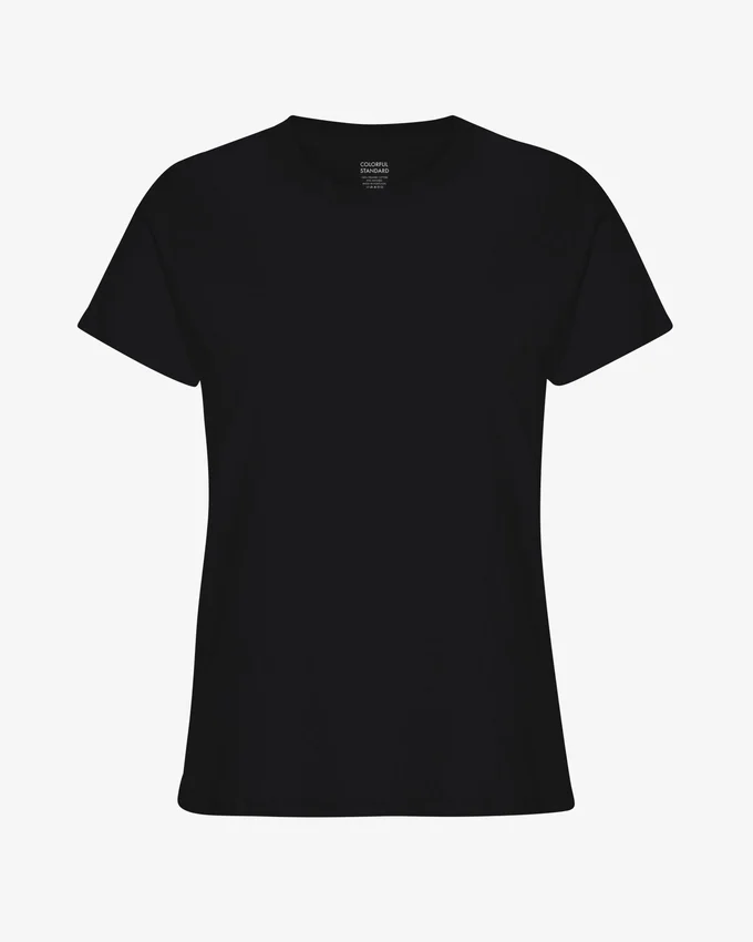 Light Organic Tee pour femme - Noir intense